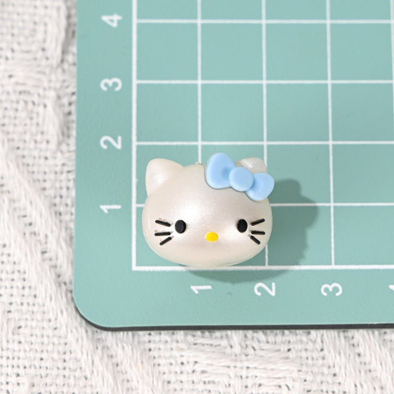 Wholesale 5PCS/PACK Cartoon 3D rubber beads